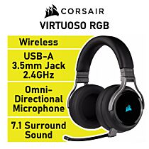 CORSAIR VIRTUOSO RGB Wireless CA-9011185 Wireless Gaming Headset by corsair at Rebel Tech