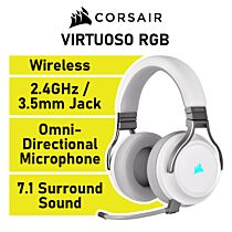 CORSAIR VIRTUOSO RGB Wireless CA-9011186 Wireless Gaming Headset by corsair at Rebel Tech