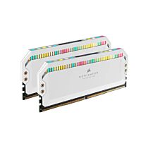 CORSAIR DOMINATOR PLATINUM RGB 32GB Kit DDR5-5200 CL40 1.25v CMT32GX5M2B5200C40W Desktop Memory by corsair at Rebel Tech