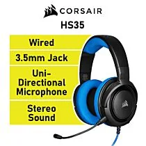 CORSAIR HS35 CA-9011196 Wired Gaming Headset by corsair at Rebel Tech
