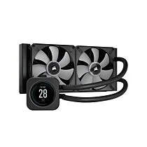 CORSAIR iCUE H100i ELITE LCD 240mm CW-9060061 Liquid Cooler by corsair at Rebel Tech