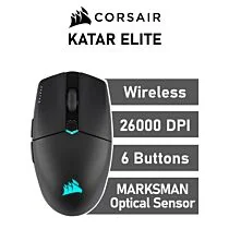CORSAIR KATAR ELITE WIRELESS Optical CH-931C111 Wireless Gaming Mouse by corsair at Rebel Tech
