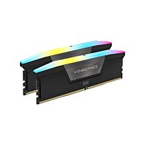 CORSAIR VENGEANCE RGB 32GB Kit DDR5-5200 CL40 1.25v CMH32GX5M2B5200Z40K Desktop Memory by corsair at Rebel Tech