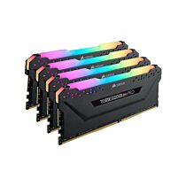 CORSAIR VENGEANCE RGB PRO 128GB Kit DDR4-3200 CL16 1.35v CMW128GX4M4E3200C16 Desktop Memory by corsair at Rebel Tech