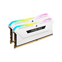 CORSAIR VENGEANCE RGB PRO SL 16GB Kit DDR4-3600 CL18 1.35v CMH16GX4M2D3600C18W Desktop Memory by corsair at Rebel Tech