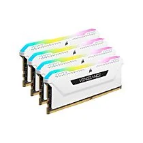 CORSAIR VENGEANCE RGB PRO SL 32GB Kit DDR4-3600 CL18 1.35v CMH32GX4M4D3600C18W Desktop Memory by corsair at Rebel Tech