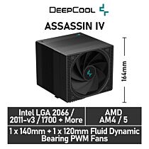 DeepCool ASSASSIN IV R-ASN4-BKNNMT-G Air Cooler by deepcool at Rebel Tech