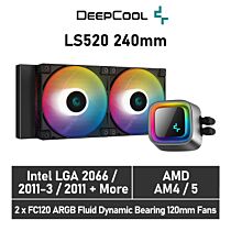 DeepCool LS520 240mm R-LS520-BKAMNT-G-1 Liquid Cooler by deepcool at Rebel Tech