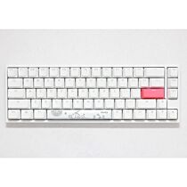 Ducky One 2 SF White Cherry MX Red DKON1967ST-RUSPDWWT1 SF Size Mechanical Keyboard by ducky at Rebel Tech