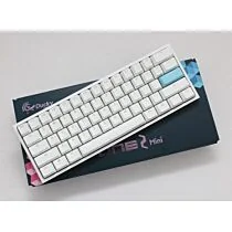 Ducky One 2 Mini Pure White RGB Cherry MX Black DKON2061ST-AUSPDWWT1 Mini Size Mechanical Keyboard by ducky at Rebel Tech