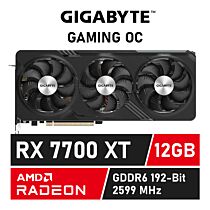 GIGABYTE AMD Radeon RX 7700 XT GAMING OC 12G GDDR6 GV-R77XTGAMING OC-12GD Graphics Card by gigabyte at Rebel Tech