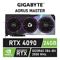 GIGABYTE AORUS GeForce RTX 4090 MASTER 24GB GDDR6X GV-N4090AORUS M-24GD Graphics Card by gigabyte at Rebel Tech