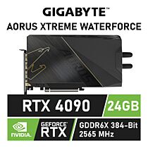 GIGABYTE AORUS GeForce RTX 4090 XTREME WATERFORCE 24GB GDDR6X GV-N4090AORUSX W-24GD Graphics Card by gigabyte at Rebel Tech