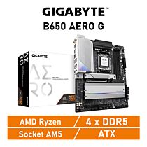 GIGABYTE B650 AERO G AM5 AMD B650 ATX AMD Motherboard by gigabyte at Rebel Tech