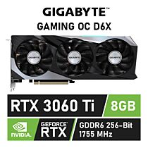 GIGABYTE GeForce RTX 3060 Ti GAMING OC D6X 8GB GDDR6X GV-N306TXGAMING OC-8GD Graphics Card by gigabyte at Rebel Tech