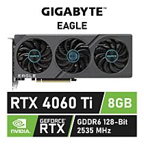 GIGABYTE GeForce RTX 4060 Ti EAGLE 8GB GDDR6 GV-N406TEAGLE-8GD Graphics Card  by gigabyte at Rebel Tech
