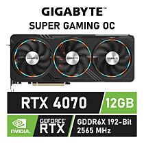 GIGABYTE GeForce RTX 4070 SUPER GAMING OC 12G GV-N407SGAMING OC-12GD Graphics Card by gigabyte at Rebel Tech