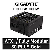 GIGABYTE P1000GM 1000W 80 PLUS Gold GP-P1000GM ATX Power Supply by gigabyte at Rebel Tech