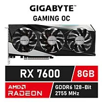 GIGABYTE Radeon RX 7600 GAMING OC 8GB GDDR6 GV-R76GAMING OC-8GD Graphics Card by gigabyte at Rebel Tech