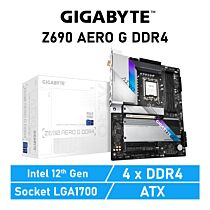 GIGABYTE Z690 AERO G DDR4 LGA1700 Intel Z690 ATX Intel Motherboard by gigabyte at Rebel Tech