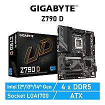 GIGABYTE Z790 D DDR5 LGA1700 Intel Z790 ATX Intel Motherboard by gigabyte at Rebel Tech