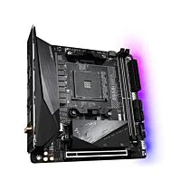 GIGABYTE B550I AORUS PRO AX AM4 AMD B550 Mini-ITX AMD Motherboard by gigabyte at Rebel Tech
