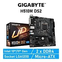 GIGABYTE H510M DS2 LGA1200 Intel H510 Micro-ATX Intel Motherboard by gigabyte at Rebel Tech