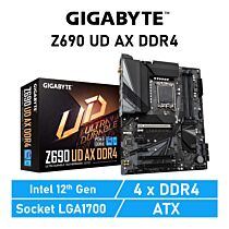 GIGABYTE Z690 UD AX DDR4 LGA1700 Intel Z690 ATX Intel Motherboard by gigabyte at Rebel Tech