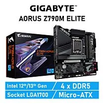 GIGABYTE Z790M AORUS ELITE LGA1700 Intel Z790 Micro-ATX Intel Motherboard by gigabyte at Rebel Tech
