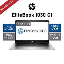 HP EliteBook 1030 G1 13.3" Intel Core M7-6Y75 / 16GB RAM / 256GB SSD / Windows 10 Pro / A-Grade Refurbished Laptop by hp at Rebel Tech