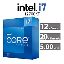 Intel Core i7-12700KF Alder Lake 12-Core 3.60GHz LGA1700 125W BX8071512700KF Desktop Processor by intel at Rebel Tech
