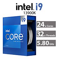 Intel Core i9-13900K Raptor Lake 24-Core 3.00GHz LGA1700 125W BX8071513900K Desktop Processor by intel at Rebel Tech