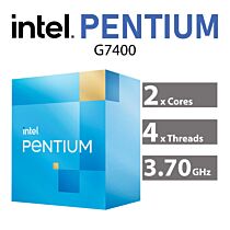 Intel Pentium Gold G7400 Alder Lake 2-Core 3.70GHz LGA1700 46W BX80715G7400 Desktop Processor by intel at Rebel Tech