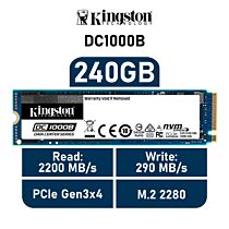 Kingston DC1000B 240GB PCIe Gen3x4 SEDC1000BM8/240G M.2 2280 Solid State Drive by kingston at Rebel Tech
