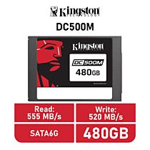 Kingston DC500M 480GB SATA6G SEDC500M/480G 2.5" Solid State Drive by kingston at Rebel Tech