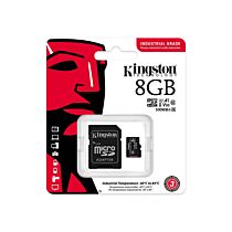 Kingston Industrial microSDHC UHS-I 8GB SDCIT2/8GB Memory Card by kingston at Rebel Tech