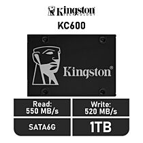 Kingston KC600 1TB SATA6G SKC600/1024G 2.5" Solid State Drive by kingston at Rebel Tech