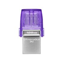 Kingston microDuo 3C 128GB USB-C DTDUO3CG3/128GB Flash Drive by kingston at Rebel Tech