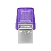 Kingston microDuo 3C 256GB USB-C DTDUO3CG3/256GB Flash Drive by kingston at Rebel Tech