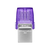 Kingston microDuo 3C 64GB USB-C DTDUO3CG3/64GB Flash Drive by kingston at Rebel Tech