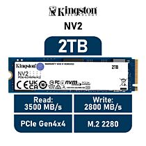 Kingston NV2 2TB PCIe Gen4x4 SNV2S/2000G M.2 2280 Solid State Drive by kingston at Rebel Tech