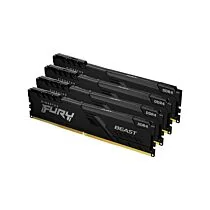Kingston FURY Beast 128GB Kit DDR4-3600 CL18 1.35v KF436C18BBK4/128 Desktop Memory by kingston at Rebel Tech
