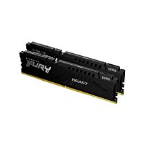 Kingston FURY Beast 16GB Kit DDR5-5200 CL36 1.25v KF552C36BBEK2-16 Desktop Memory by kingston at Rebel Tech