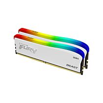 Kingston FURY Beast RGB Special Ed. 16GB Kit DDR4-3200 CL16 1.35v KF432C16BWAK2/16 Desktop Memory by kingston at Rebel Tech