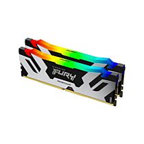 Kingston FURY Renegade RGB 32GB Kit DDR5-6000 CL32 1.35v KF560C32RSAK2-32 Desktop Memory by kingston at Rebel Tech
