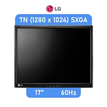 LG 17MB15T-B 17" TN SXGA 60Hz 17MB15T-B.AFB Flat Office Monitor by lg at Rebel Tech