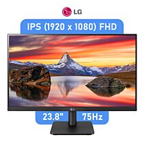 LG 24MP400-B 23.8" IPS FHD 75Hz 24MP400-B.AFBQ Flat Office Monitor by lg at Rebel Tech