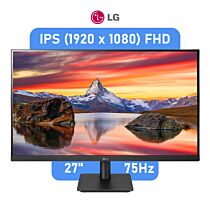 LG 27MP400-B 27" IPS FHD 75Hz 27MP400-B.AFBQ Flat Office Monitor by lg at Rebel Tech