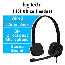 Logitech H151 981-000589 Wired Office Headsets by logitech at Rebel Tech