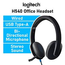 Logitech H540 981-000480 Wired Office Headsets by logitech at Rebel Tech